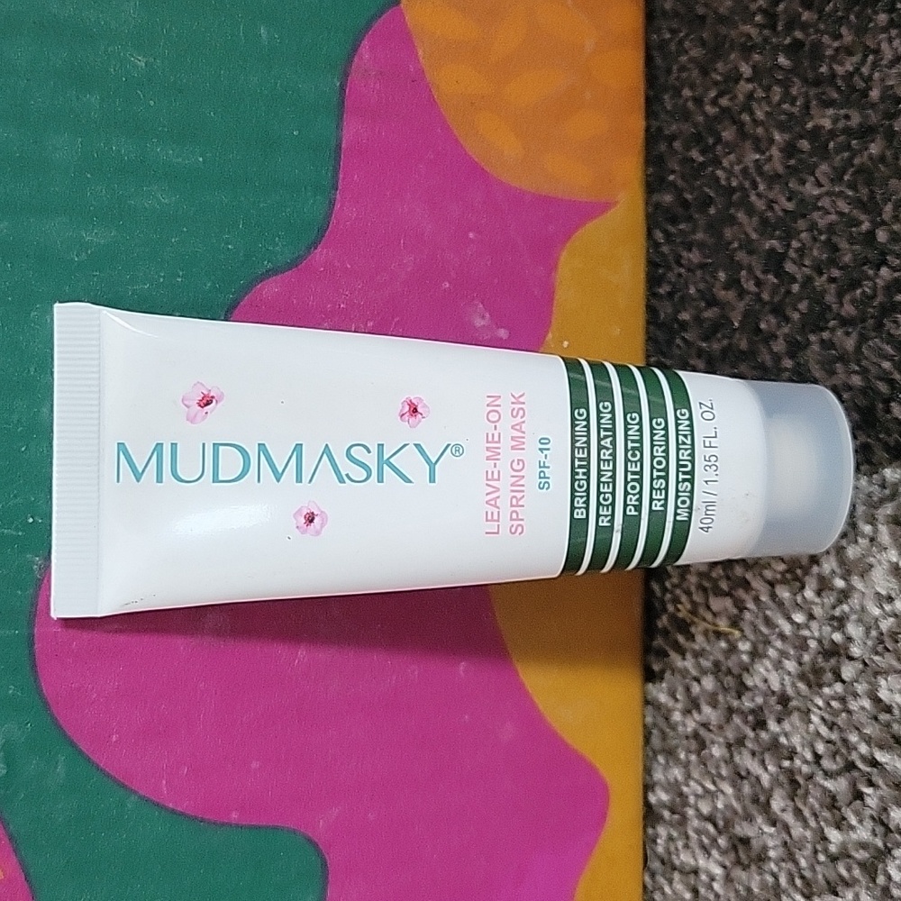 NEW Mudmasky Leave-me-on Spring Mask